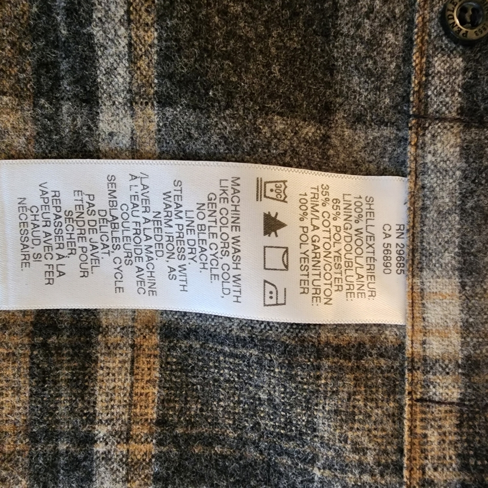 Pendleton Plaid Elbow Patch Trail Shirt - Picture 4 of 5